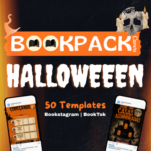BookPack Halloween - Templates Spooky Season no Canva