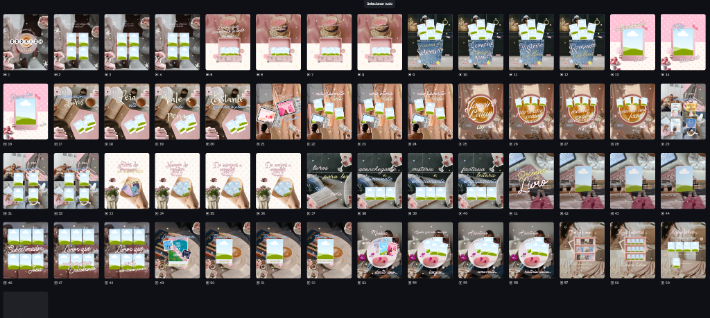 Templates Linhas Cozy no Canva